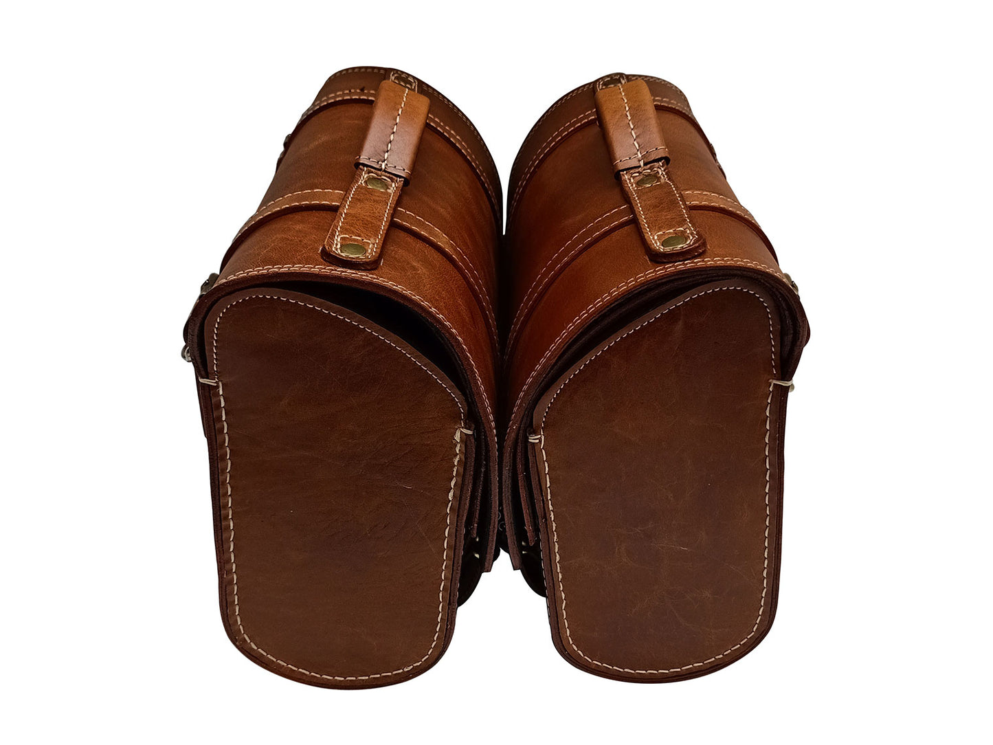 For Royal Enfield Goan Classic 350 Genuine Leather Pannier Bags & Mounting D20