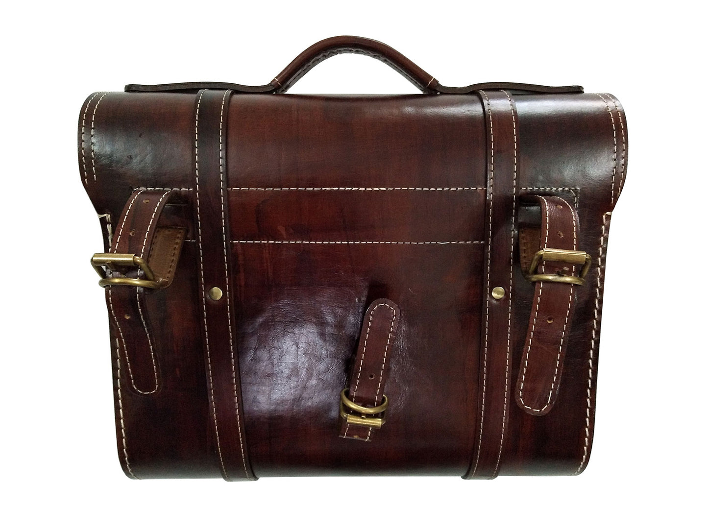 For Royal Enfield Goan Classic 350 Genuine Leather Pannier Bags & Mounting D21