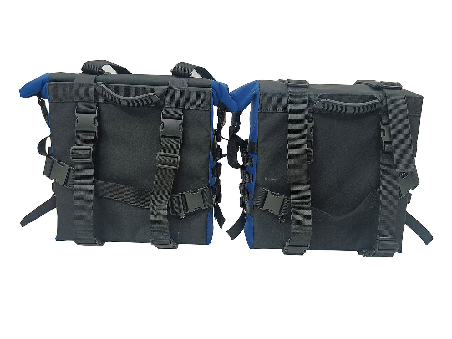 For Royal Enfield Goan Classic 350 Canvas Pannier Bags With Mounting D23