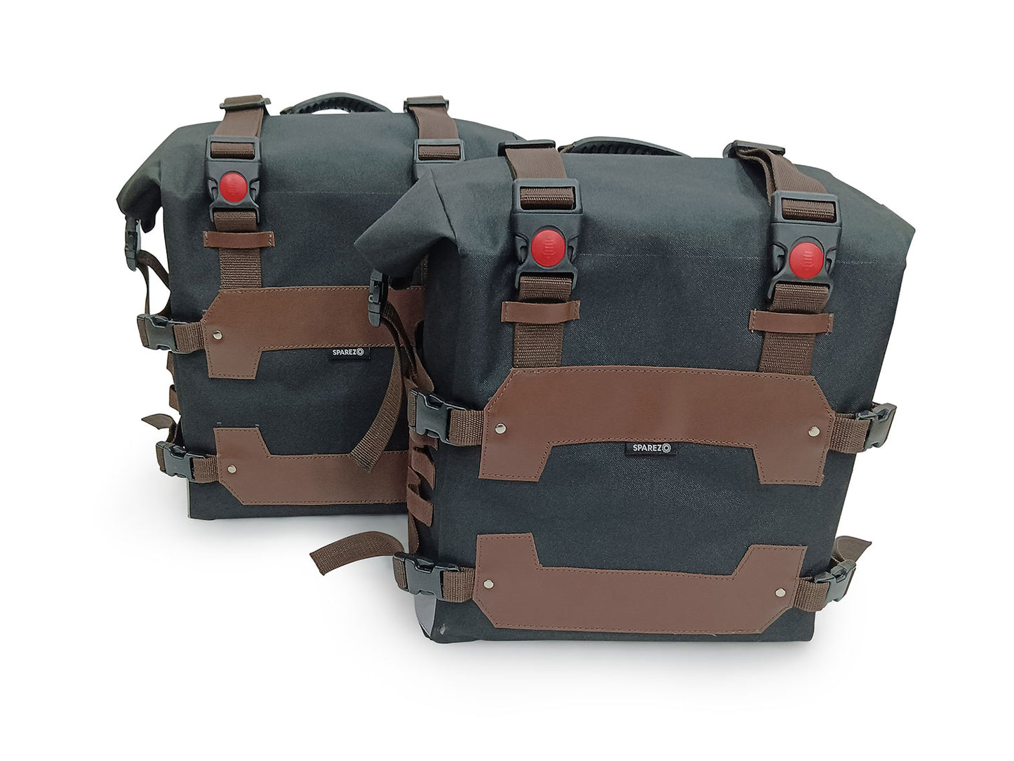 For Royal Enfield Goan Classic 350 Canvas Pannier Bags With Mounting D25