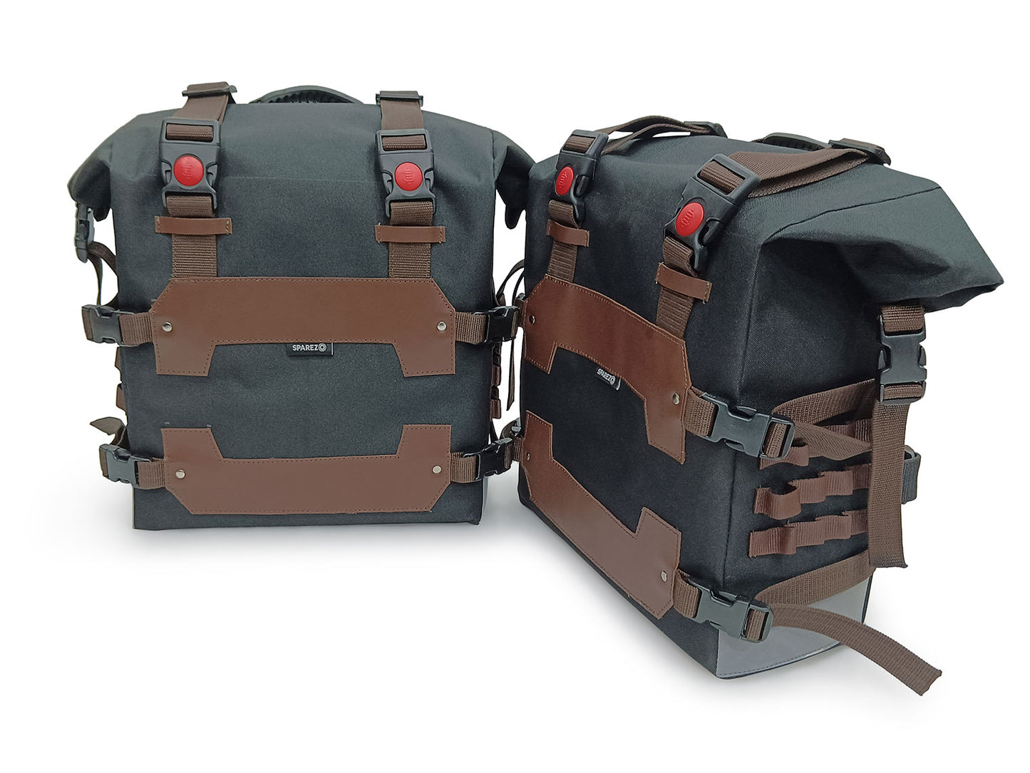 For Royal Enfield Goan Classic 350 Canvas Pannier Bags With Mounting D25