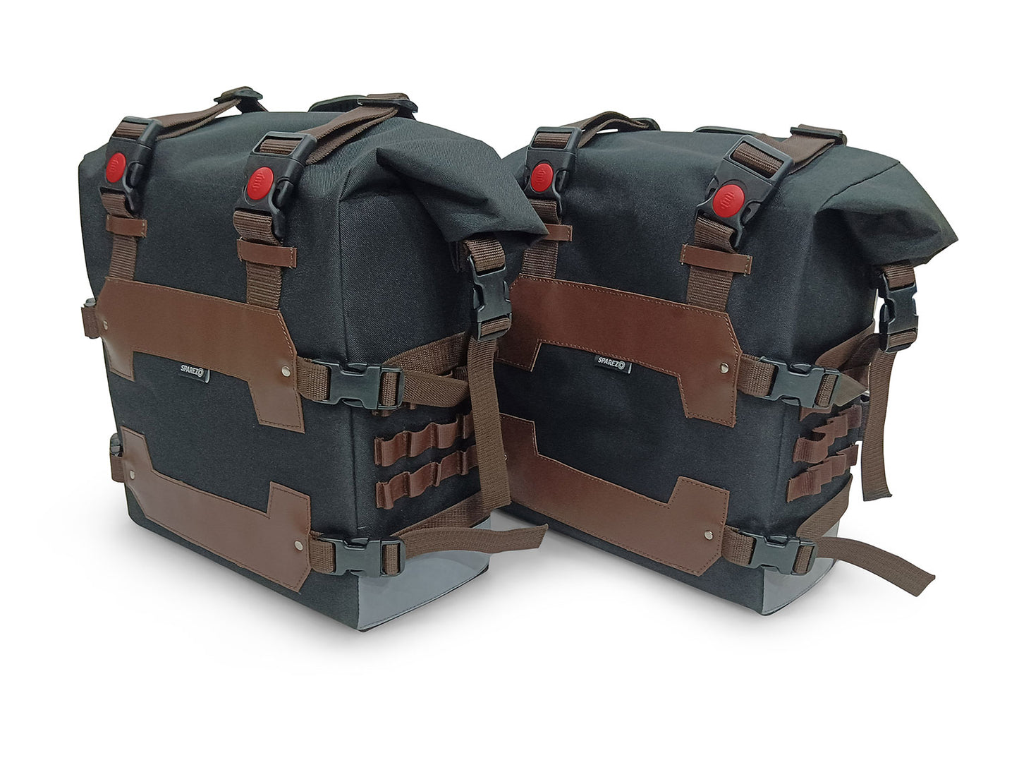 For Royal Enfield Goan Classic 350 Canvas Pannier Bags With Mounting D25
