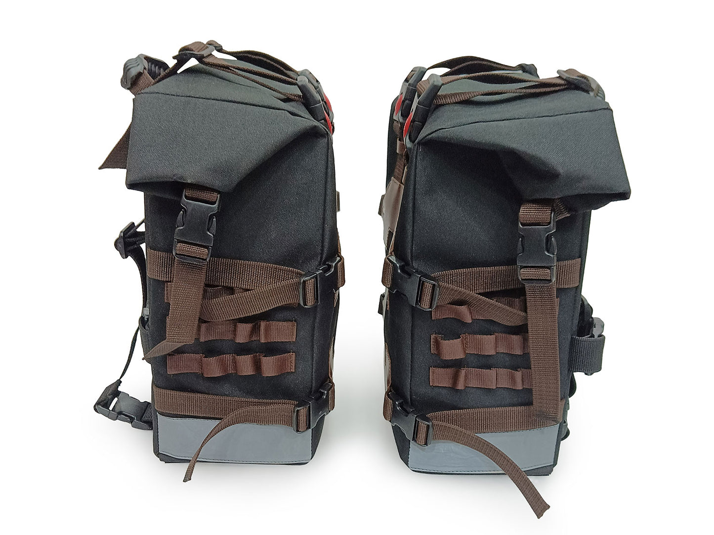 For Royal Enfield Goan Classic 350 Canvas Pannier Bags With Mounting D25