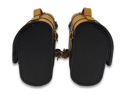 For Royal Enfield Goan Classic 350 Pannier Bags With Tank Pouch & Mounting D27