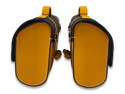 For Royal Enfield Goan Classic 350 Pannier Bags With Tank Pouch & Mounting D28