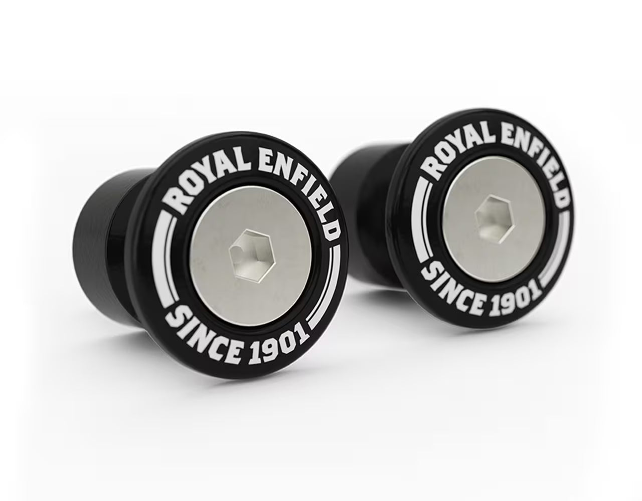 Genuine Royal Enfield GT and Interceptor 650 Black Swingarm Bobbins 1990415
