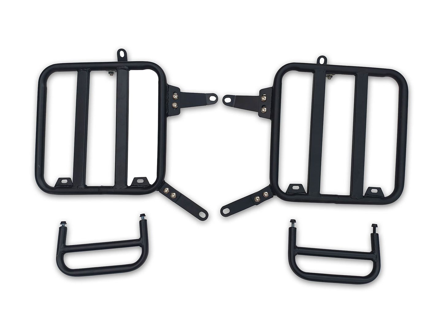 For Royal Enfield Goan Classic 350 Genuine Leather Pannier Mounting & Bags D32