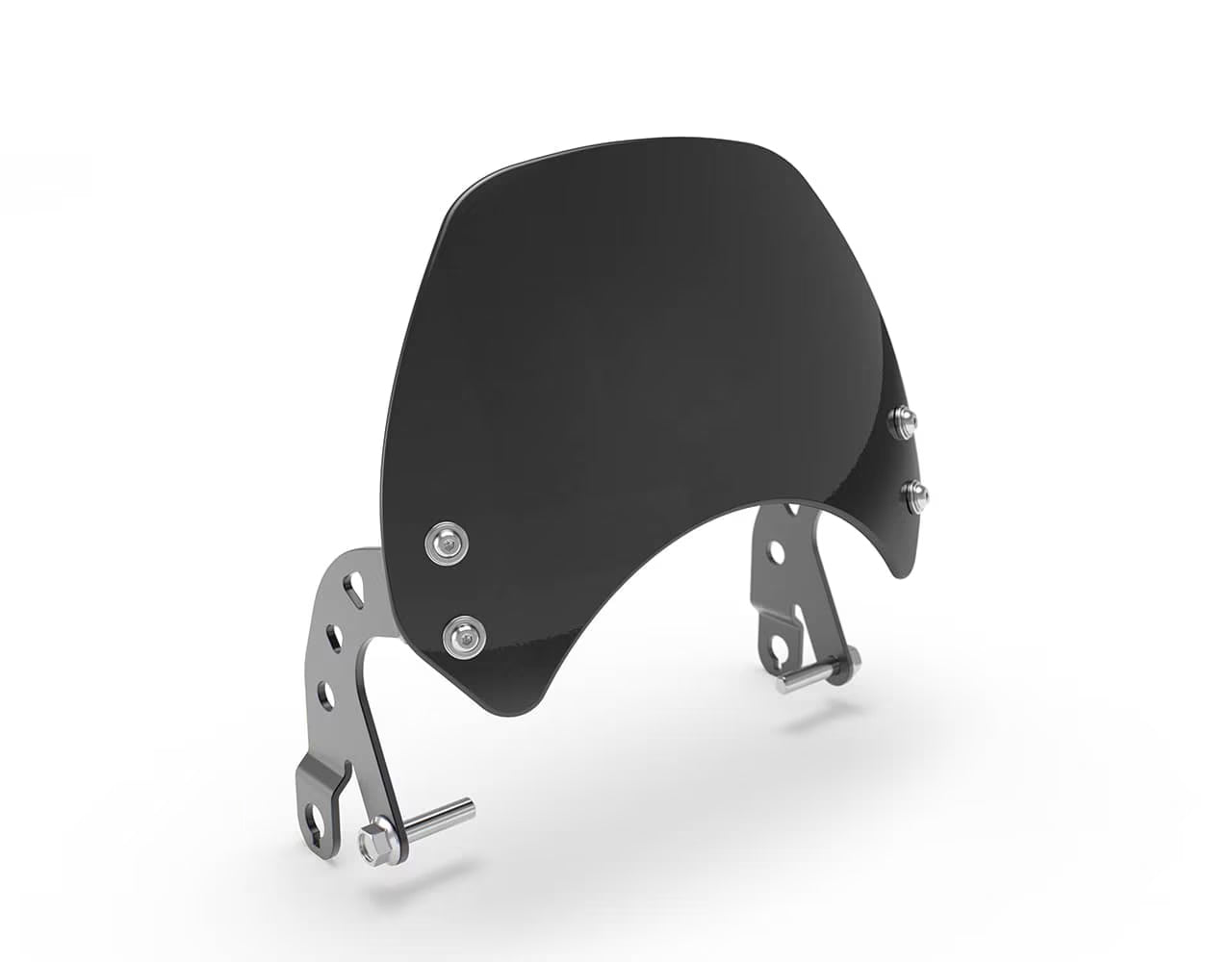 Genuine Royal Enfield GT and Interceptor 650 Black Magic Flyscreen 1990468