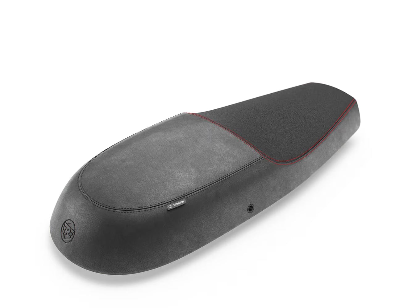 Genuine Royal Enfield GT and Interceptor 650cc Black Premium Touring Dual Seat 1990489