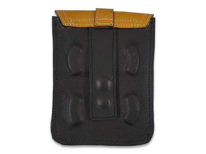 For Royal Enfield Bullet & Goan Classic 350 Magnetic Tank Pouch Yellow & Black