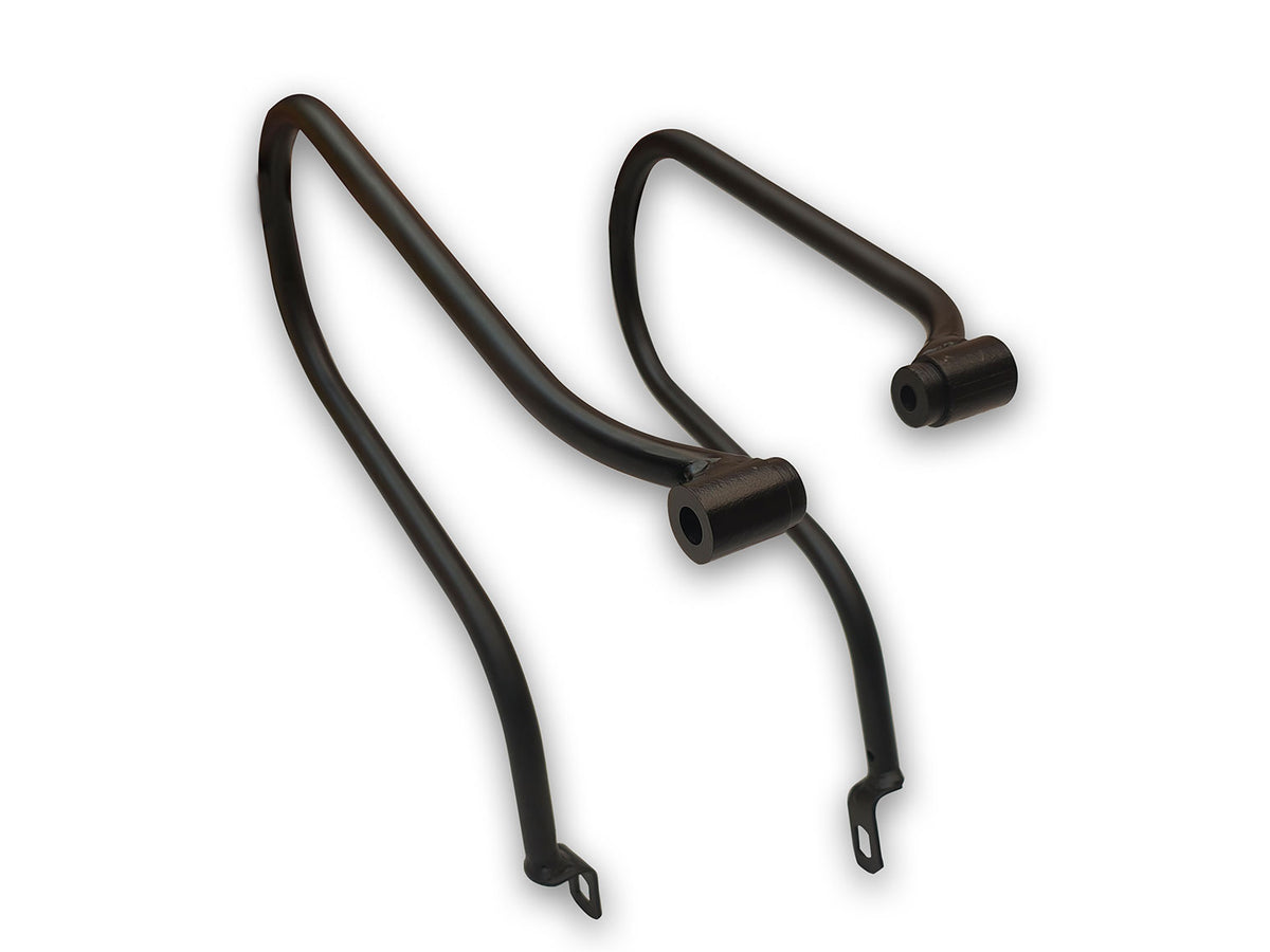 For Royal Enfield New Bullet 350 Pannier Mounting Rails Black