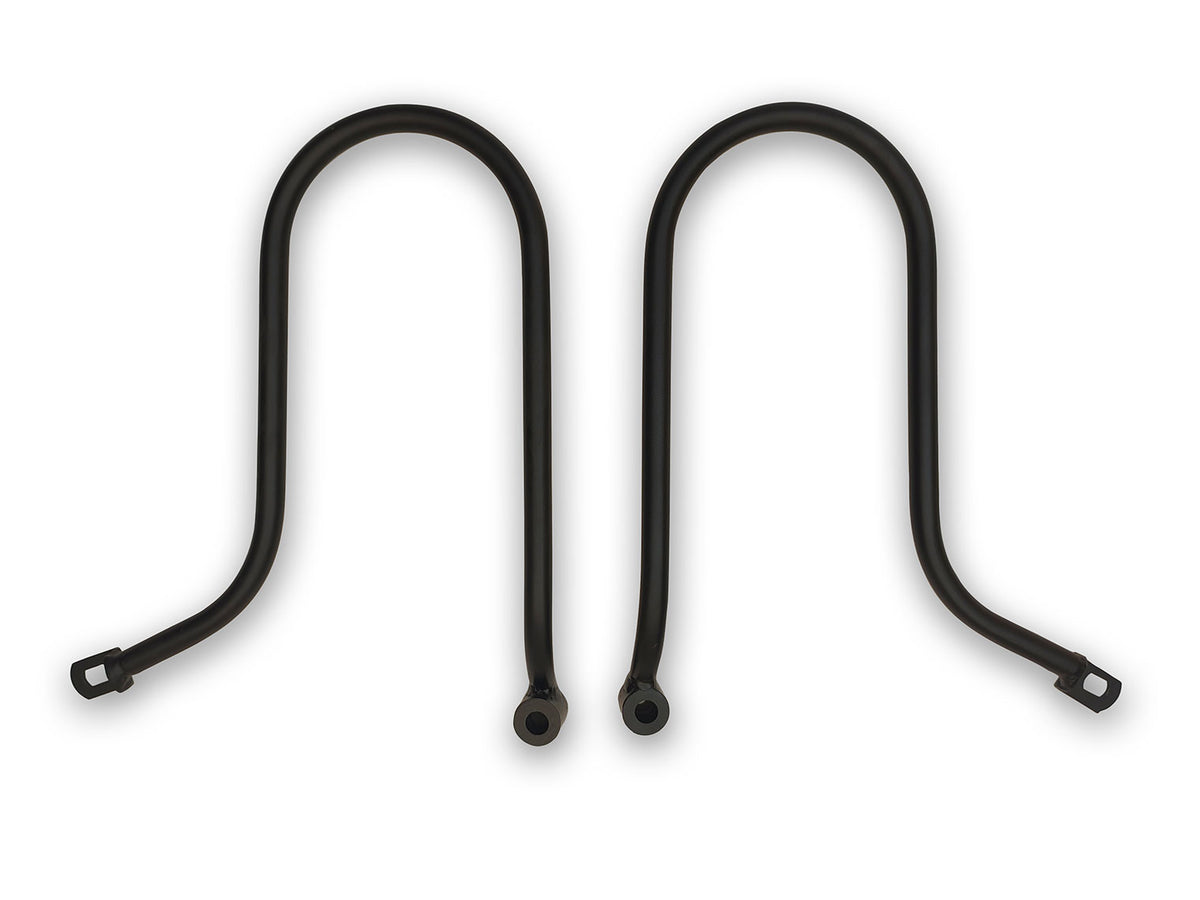 For Royal Enfield New Bullet 350 Pannier Mounting Rails Black