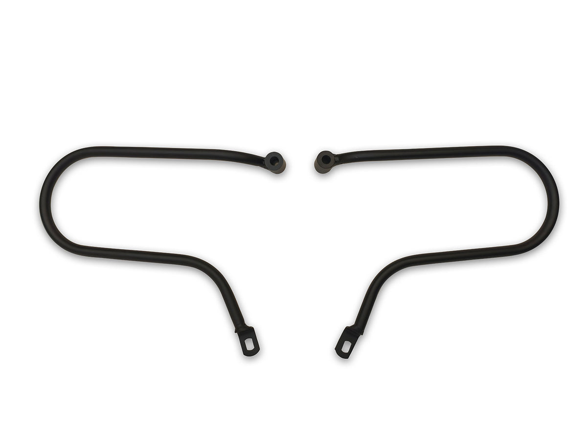 For Royal Enfield New Bullet 350 Pannier Mounting Rails Black