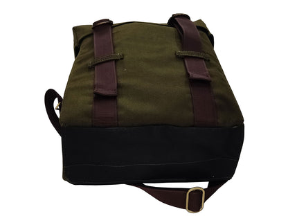 For Royal Enfield New Bullet 350 Military Pannier Bags Olive Color & Mounting