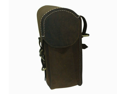 For Royal Enfield New Bullet 350 Leather Pannier Bags With Mounting D1