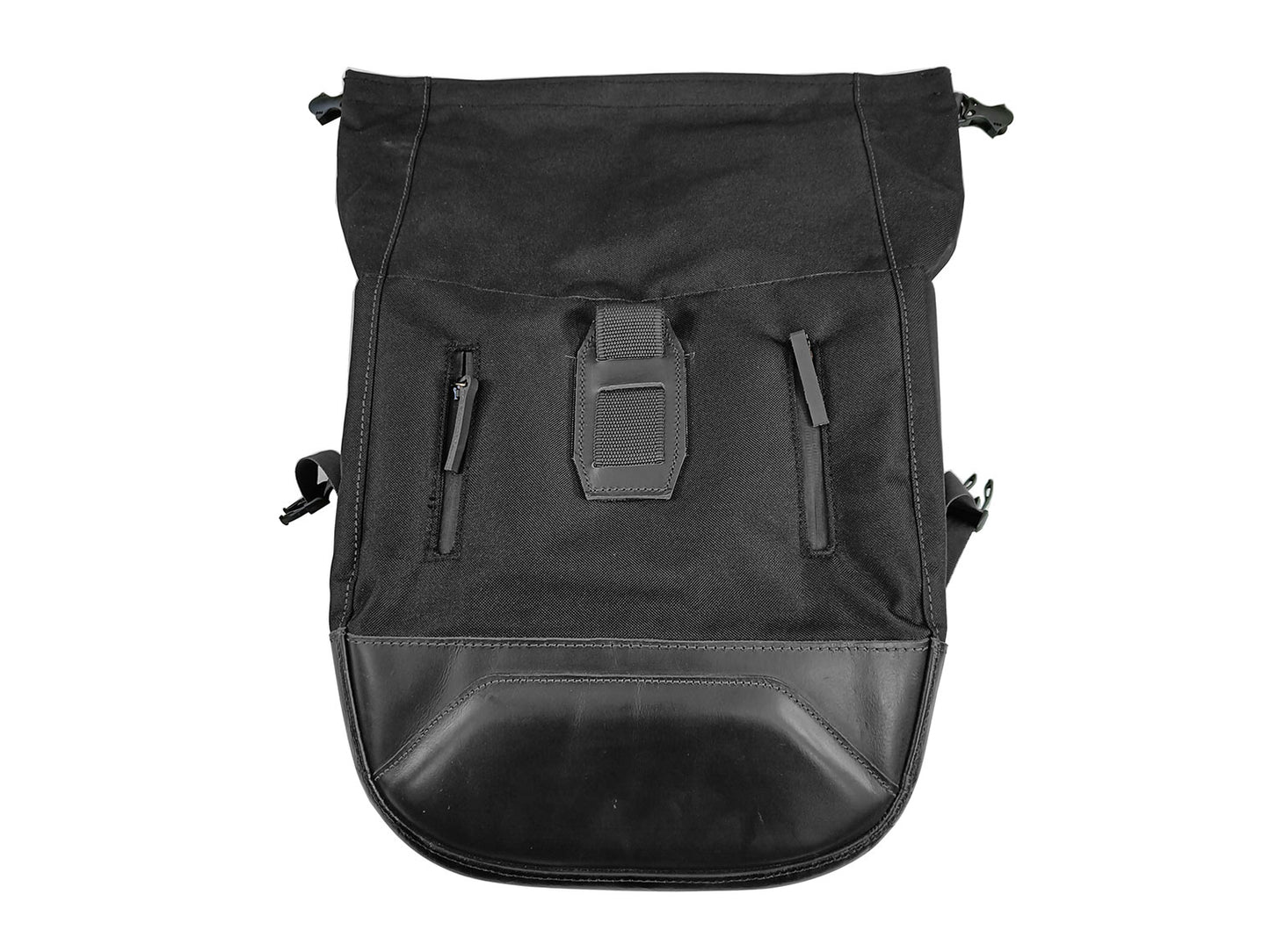 For Royal Enfield New Bullet 350 Canvas & Leather Pannier Bags With Mounting D12