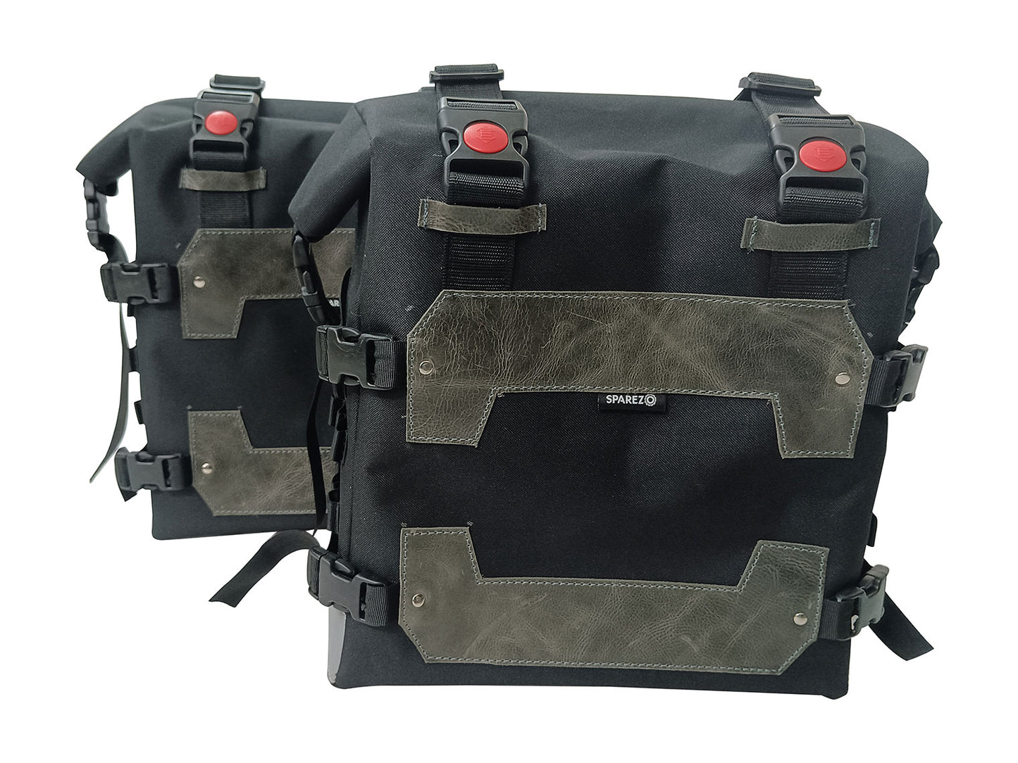 For Royal Enfield New Bullet 350 Canvas Pannier Bags With Mounting D18