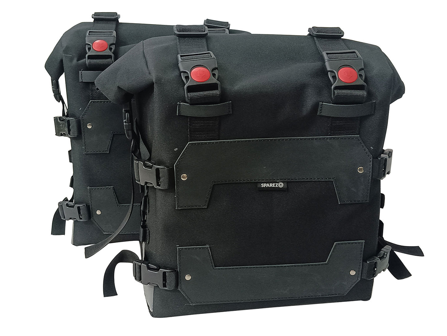 For Royal Enfield New Bullet 350 Canvas Pannier Bags With Mounting D19