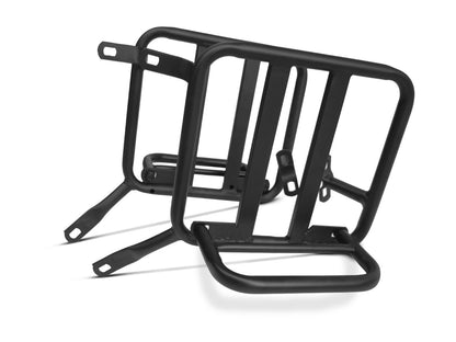 For Royal Enfield New Bullet 350 Genuine Leather Pannier Bags & Mounting D31