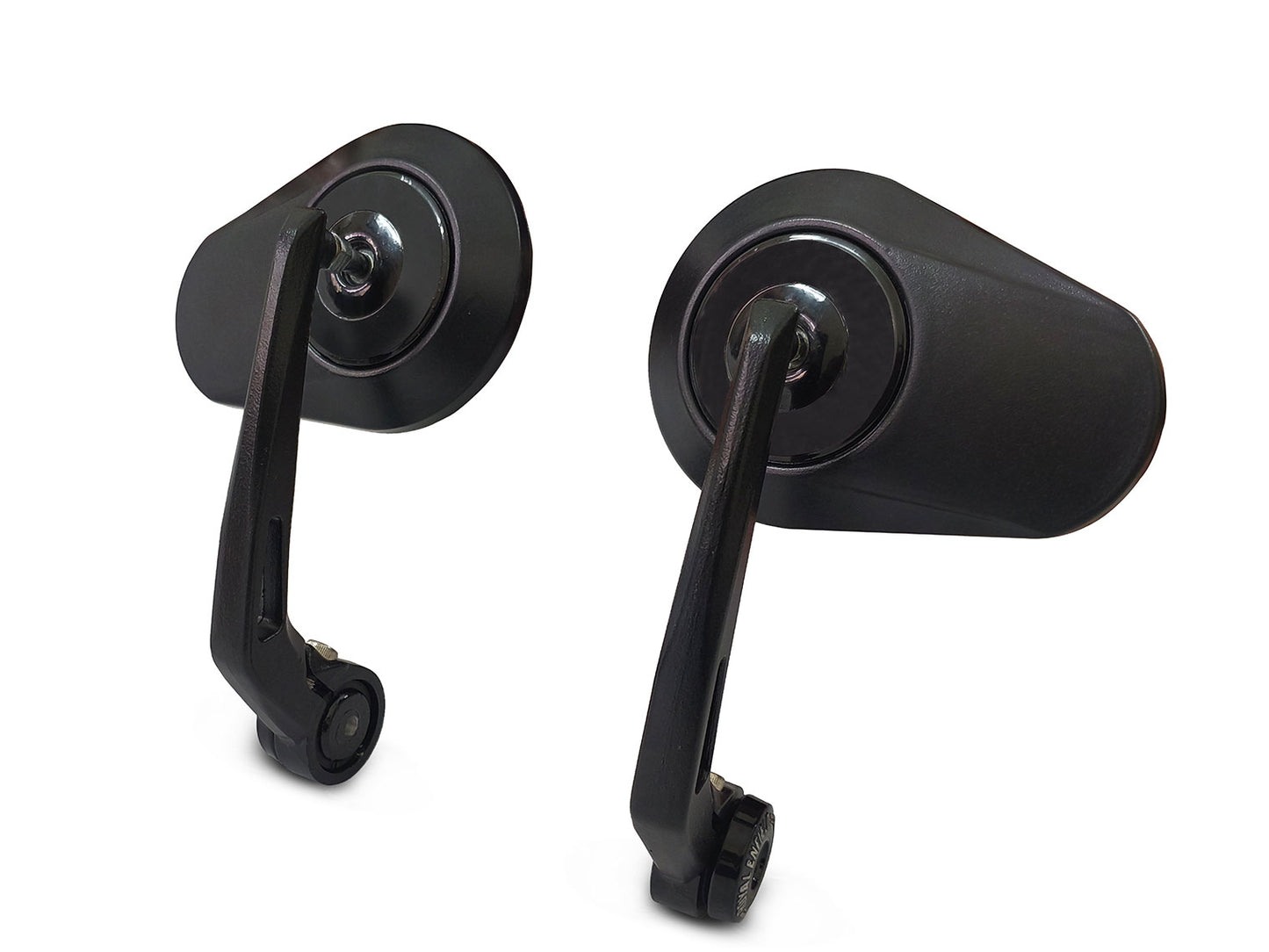 For Royal Enfield Classic Reborn & Meteor 350 Bar End Mirror Black D3