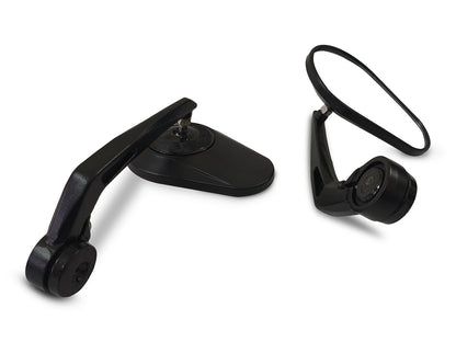 For Royal Enfield Classic Reborn & Meteor 350 Bar End Mirror Black D3