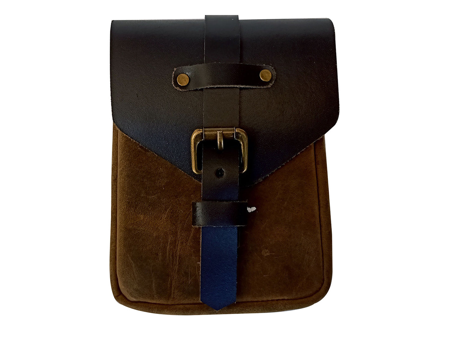Fit For Royal Enfield Classic Reborn 350 Magnetic Tank Pouch Tobacco & Black