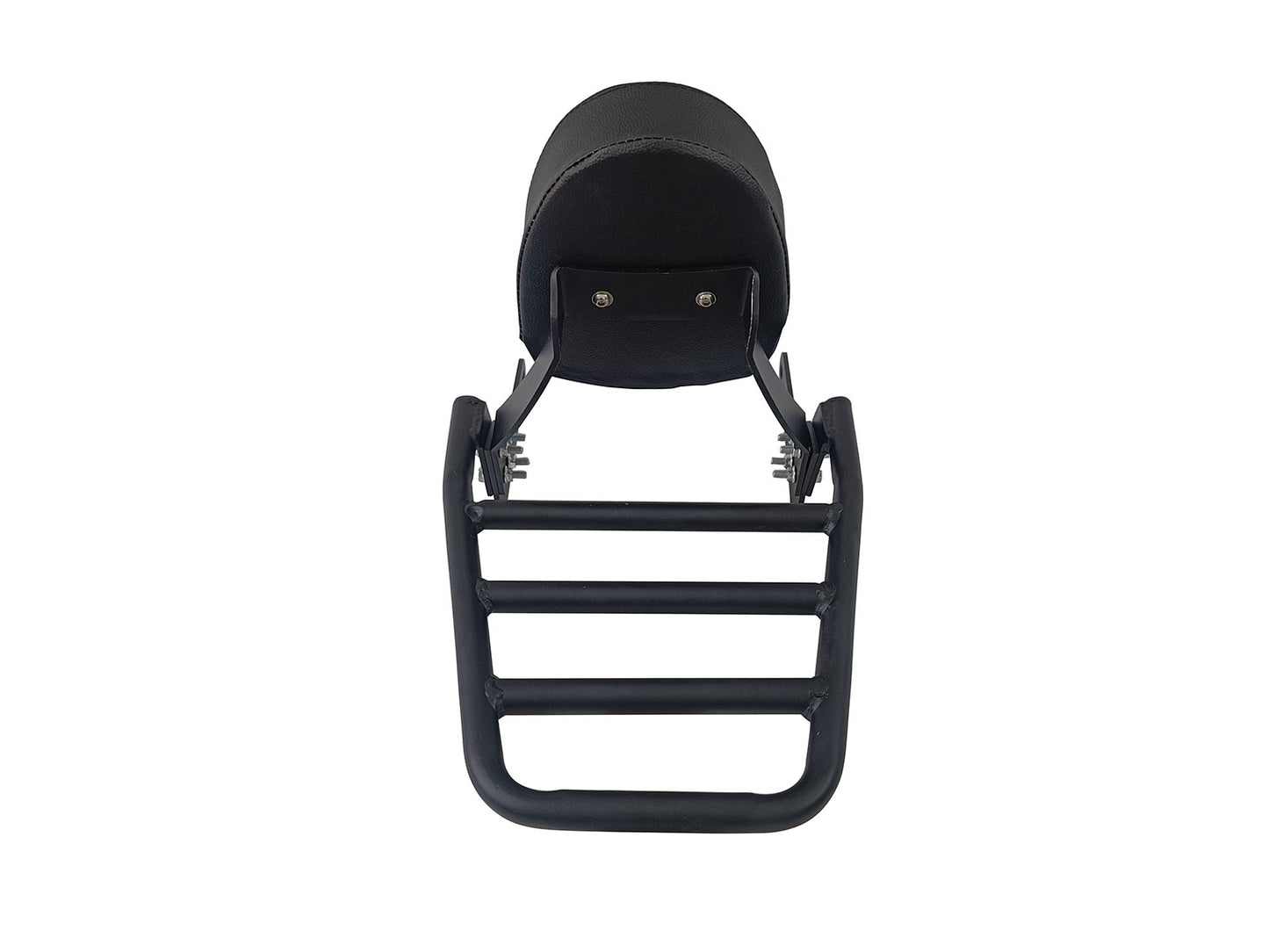 For Royal Enfield Classic Reborn 350 Black Rear Luggage Rack with Backrest
