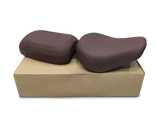 Fit For Royal Enfield Classic Reborn 350 Front & Rear Seat Brown