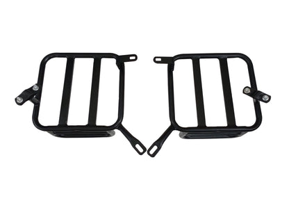 For Royal Enfield Classic Reborn 350 Genuine Leather Pannier Bags And Mounting D1