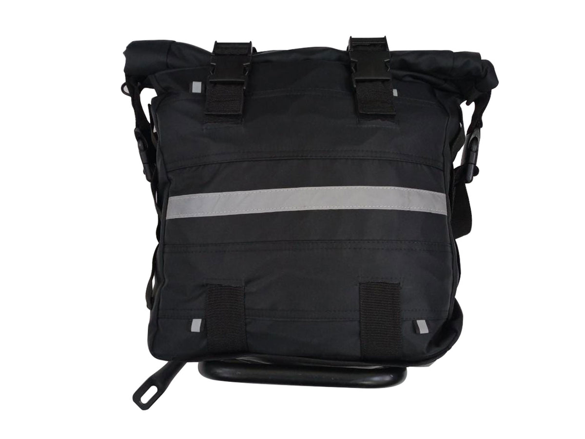 For Royal Enfield Classic Reborn 350 Canvas Pannier Bags And Mounting D9