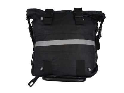 For Royal Enfield Classic Reborn 350 Canvas Pannier Bags And Mounting D9