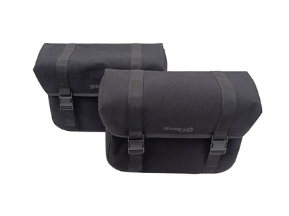 For Royal Enfield Classic Reborn 350 Canvas Pannier Bags And Mounting D14