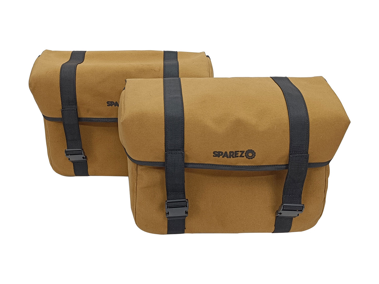 For Royal Enfield Classic Reborn 350 Canvas Pannier Bags And Mounting D15