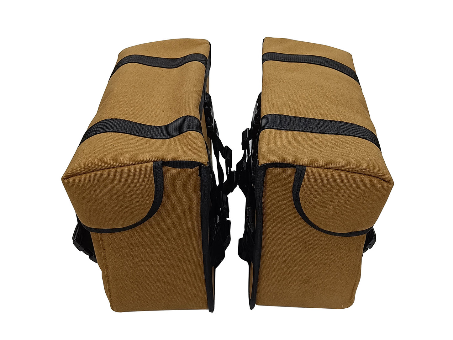 For Royal Enfield Classic Reborn 350 Canvas Pannier Bags And Mounting D15