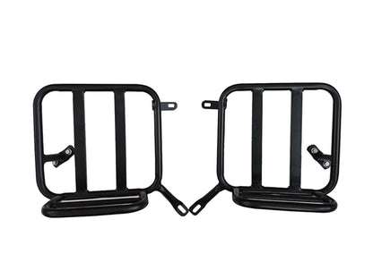 For Royal Enfield Classic Reborn 350 Canvas Pannier Bags And Mounting D15
