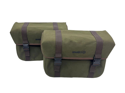 For Royal Enfield Classic Reborn 350 Canvas Pannier Bags And Mounting D16