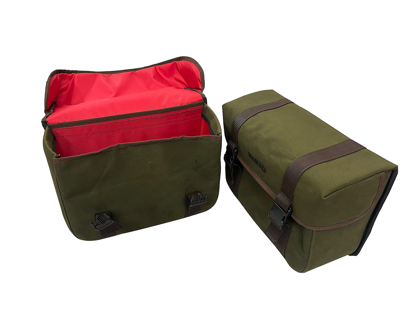 For Royal Enfield Classic Reborn 350 Canvas Pannier Bags And Mounting D16