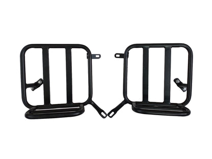 For Royal Enfield Classic Reborn 350 Genuine Leather Pannier Bags And Mounting D18