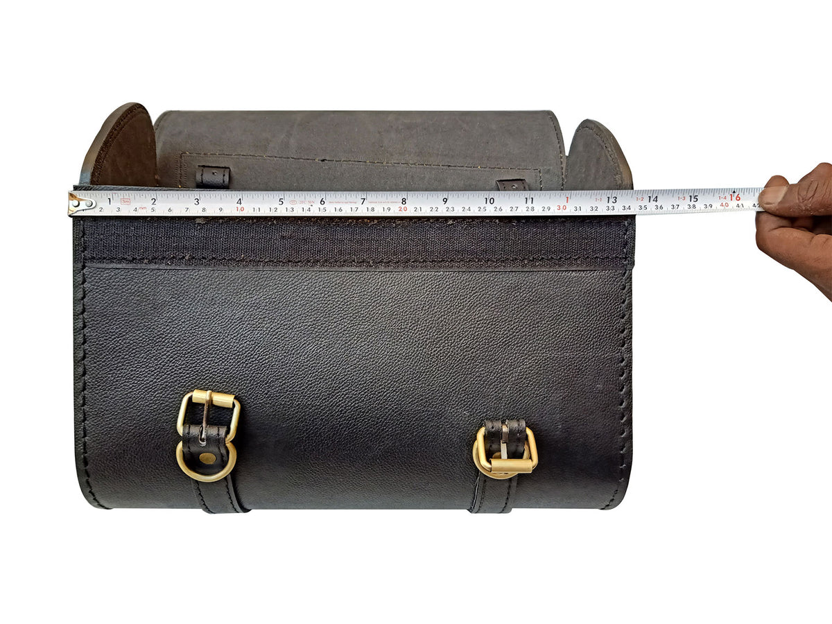 For Royal Enfield Classic Reborn 350 Genuine Leather Pannier Bags And Mounting D19