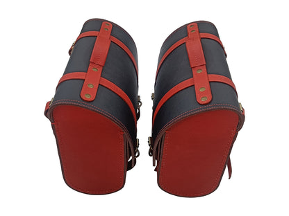 For Royal Enfield Classic Reborn 350 Pannier Bags With Tank Pouch & Mounting D3