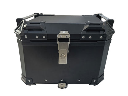 Fit For Royal Enfield Classic Reborn 350 Pannier Bags With Rails & Top Box Black