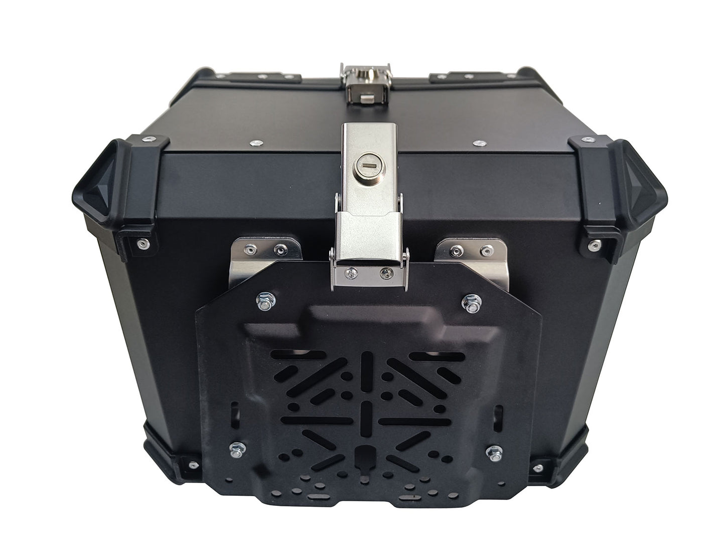 Fit For Royal Enfield Classic Reborn 350 Pannier Bags With Rails & Top Box Black