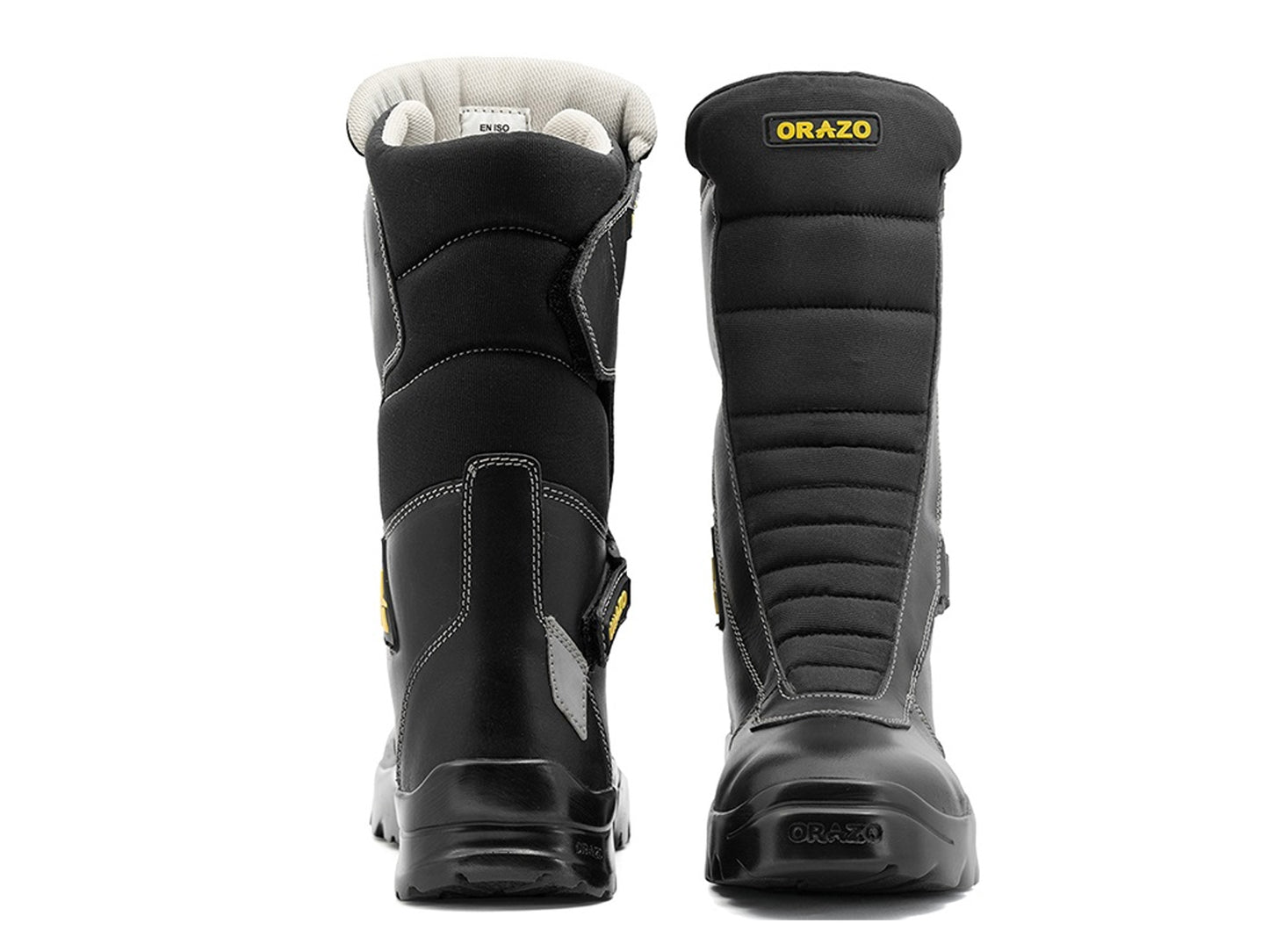 For Royal Enfield Genuine Orazo Ibis Trail Riding Motorcycle Leather Boots Black