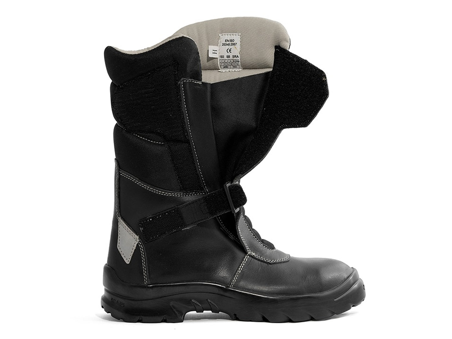 For Royal Enfield Genuine Orazo Ibis Trail Riding Motorcycle Leather Boots Black