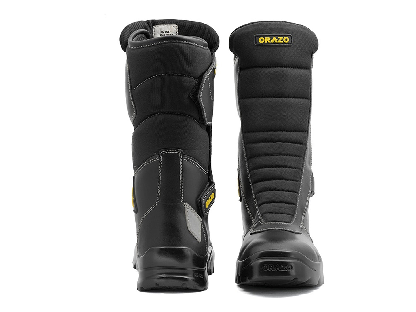 For Royal Enfield Genuine Orazo IBIS Trail Riding Motorcycle Leather Black Boots