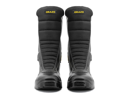 For Royal Enfield Genuine Orazo IBIS Trail Riding Motorcycle Leather Black Boots