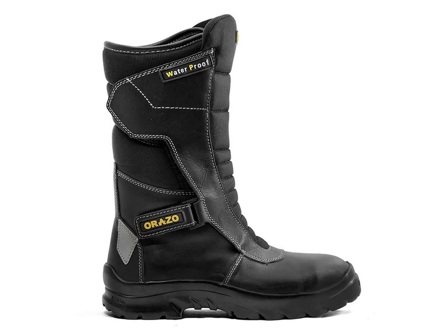 For Royal Enfield Genuine Orazo IBIS Trail Riding Motorcycle Leather Black Boots