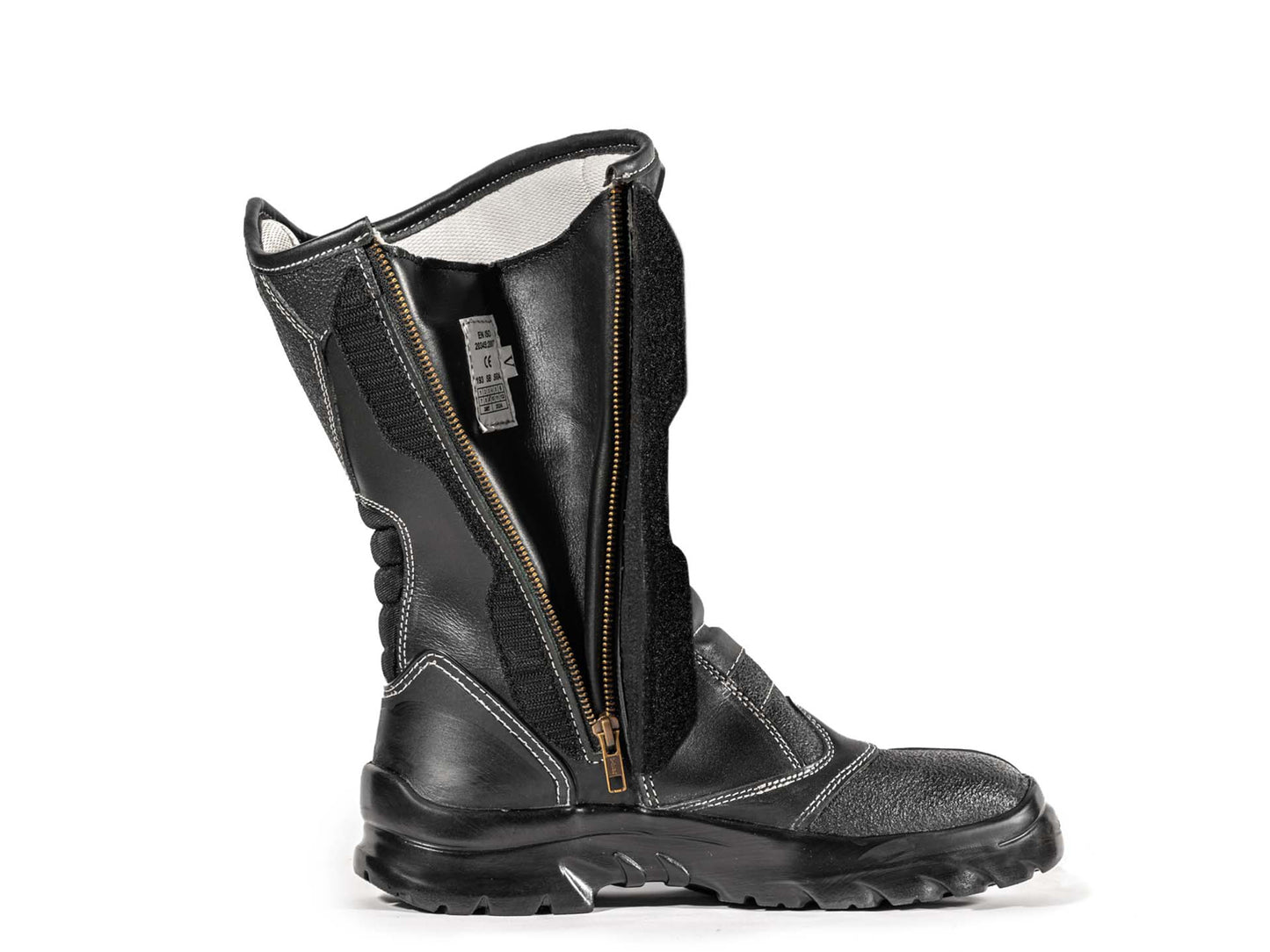 For Royal Enfield Genuine Orazo IBIS Sport Riding Motorcycle Leather Boots Black