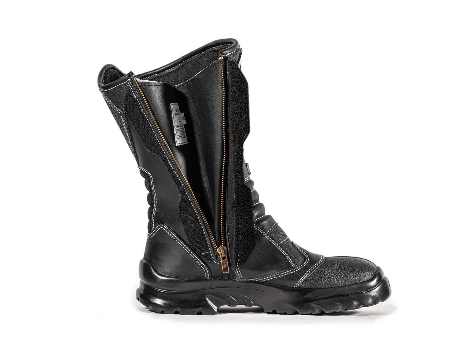 For Royal Enfield Genuine Orazo IBIS Sport Riding Motorcycle Leather Boots Black