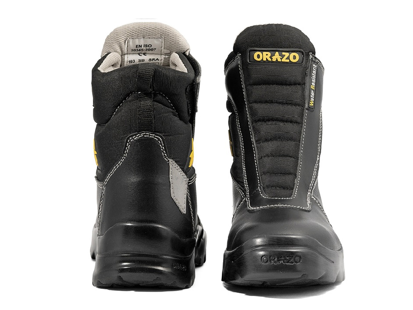 For Royal Enfield Genuine Orazo PICUS Trail Riding Motorcycle Leather Boots Black